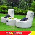 Fashion design outdoor bean bag chair without armrest